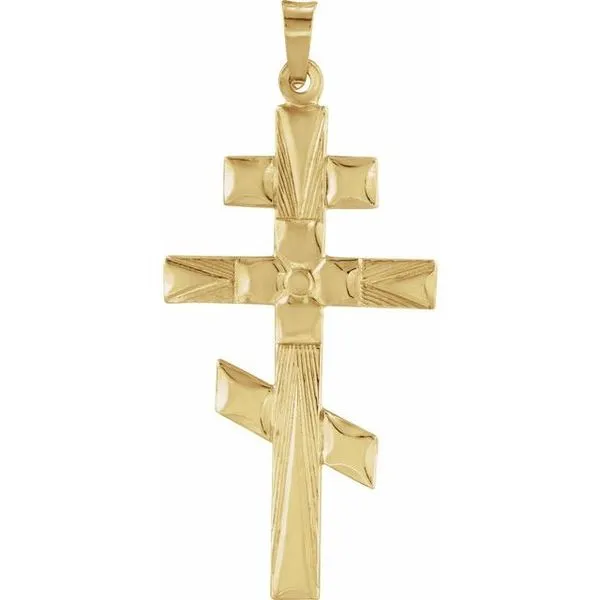 Orthodox Cross Pendant M. J. Thomas Jewelers, Ltd. Stratford, CT