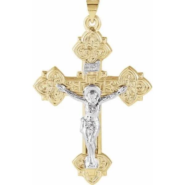 Hollow Crucifix Pendant Arnold's Jewelry and Gifts Logansport, IN