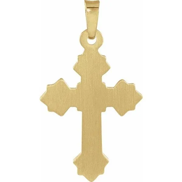 Hollow Crucifix Pendant Image 2 Arnold's Jewelry and Gifts Logansport, IN