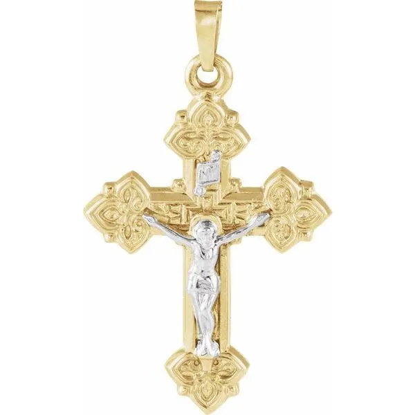 Hollow Crucifix Pendant J. Meredith Jewelers Delafield, WI