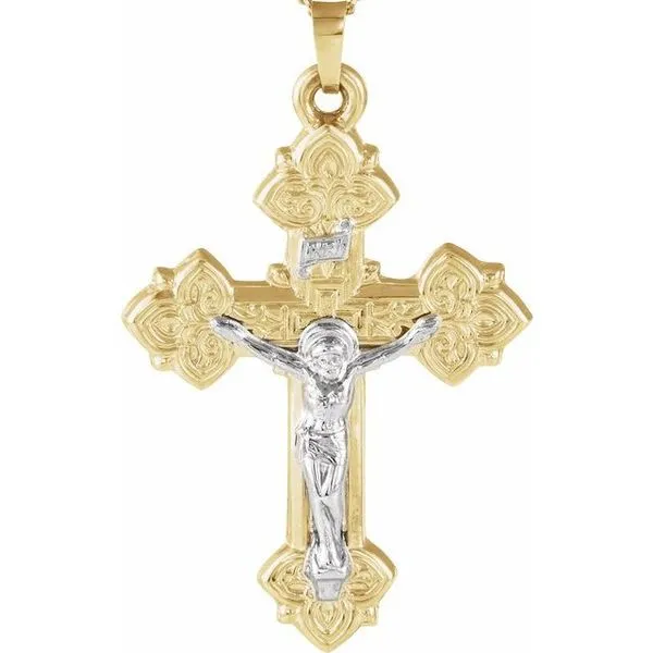 Hollow Crucifix Pendant Arnold's Jewelry and Gifts Logansport, IN