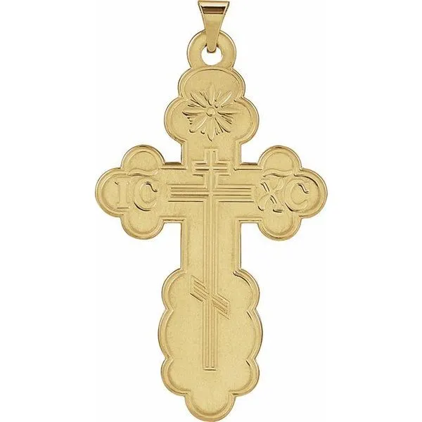 Orthodox Cross Pendant James & Williams Jewelers Berwyn, IL