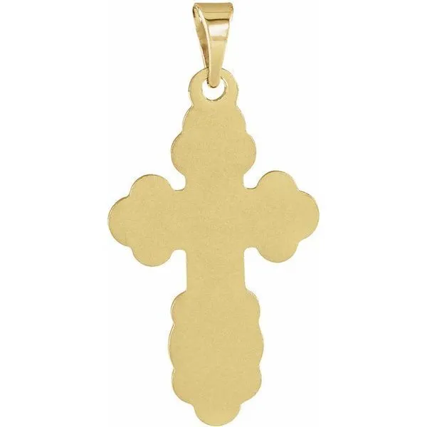 Orthodox Cross Pendant Image 2 Hopman Jewelers Elkhart, IN