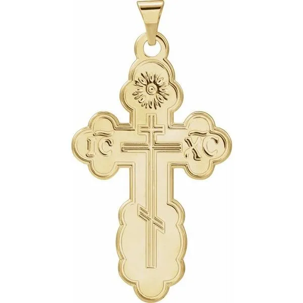 Orthodox Cross Pendant James & Williams Jewelers Berwyn, IL