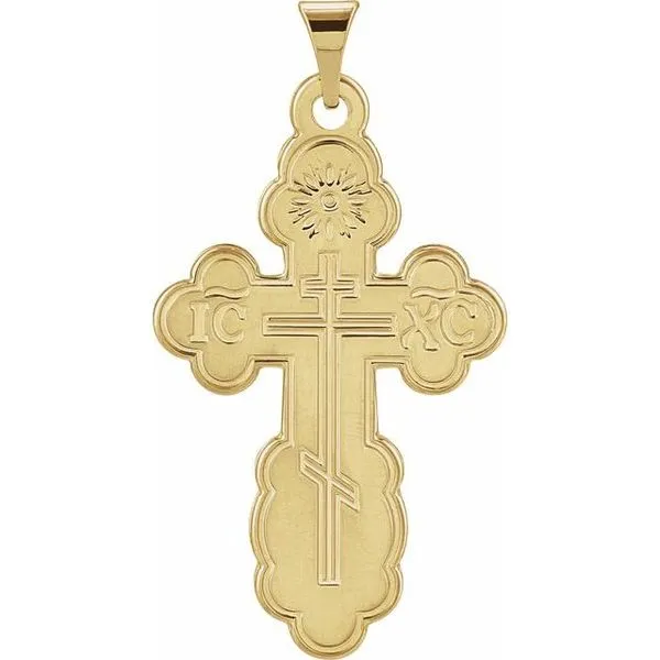 Orthodox Cross Pendant Diny's Jewelers Middleton, WI