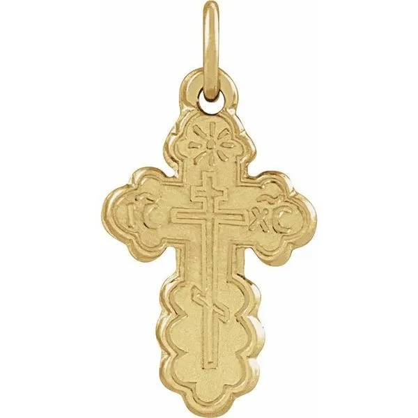 Orthodox Cross Pendant J. Meredith Jewelers Delafield, WI