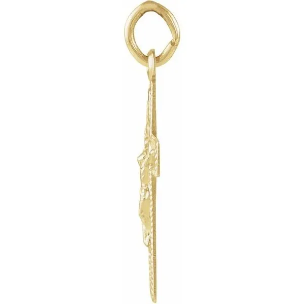 Youth Crucifix Pendant Image 2 James & Williams Jewelers Berwyn, IL