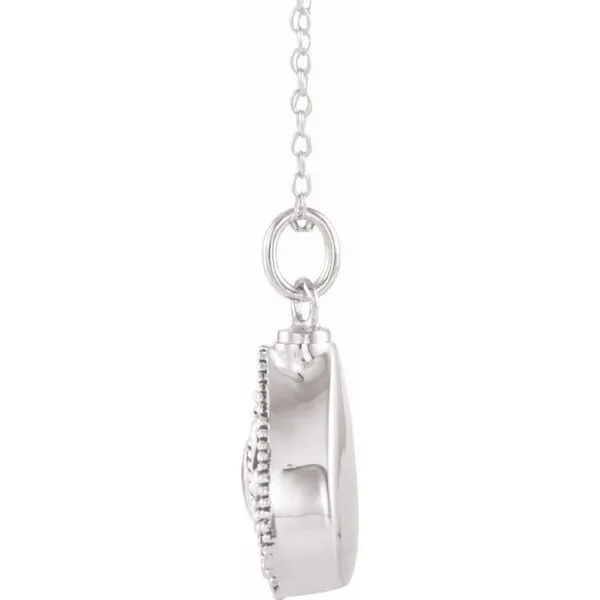Tear Ash Holder Birthstone Necklace Image 2 Rick's Jewelers California, MD