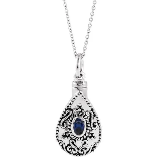 Tear Ash Holder Birthstone Necklace James & Williams Jewelers Berwyn, IL