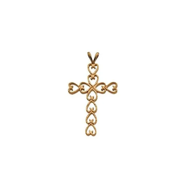 Heart Cross Pendant Arlene's Fine Jewelry Vidalia, GA