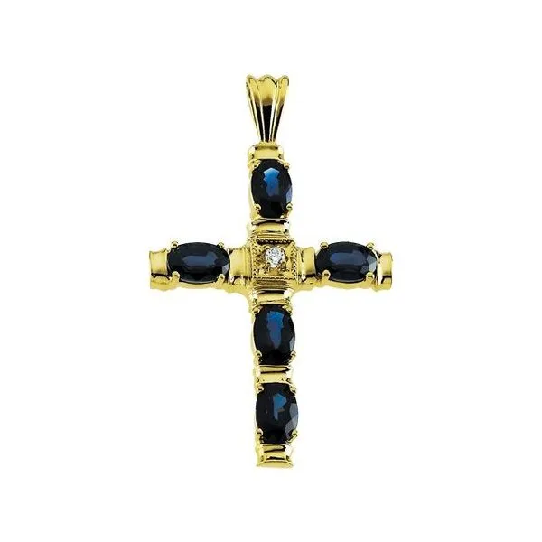 Accented Cross Pendant Hopman Jewelers Elkhart, IN