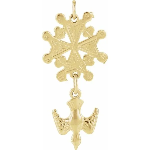 Huguenot Cross Pendant M. J. Thomas Jewelers, Ltd. Stratford, CT