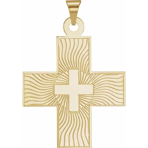 Greek Cross Pendant James & Williams Jewelers Berwyn, IL