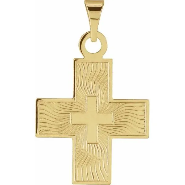 Greek Cross Pendant M. J. Thomas Jewelers, Ltd. Stratford, CT