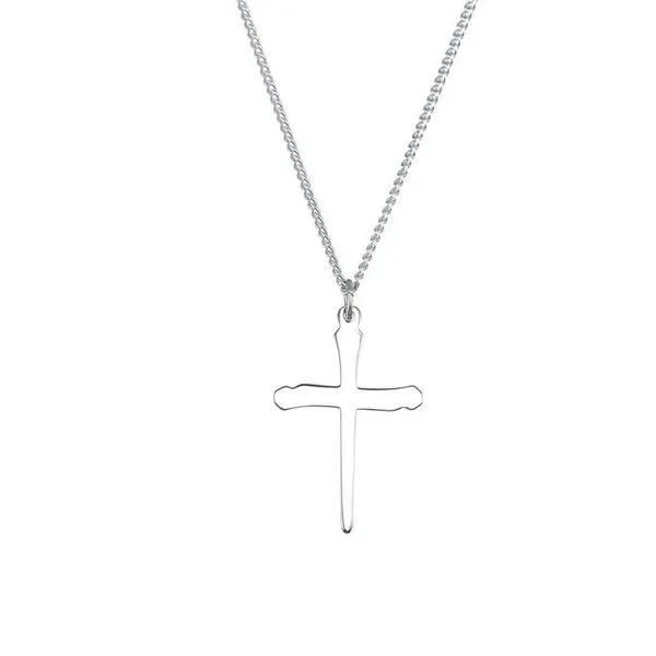 Nail Cross Necklace Image 3 Arnold's Jewelry and Gifts Logansport, IN