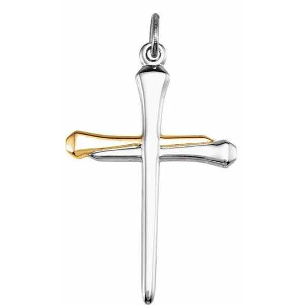 Nail Cross Necklace Image 4 Boyd Jewelers Wesley Chapel, FL