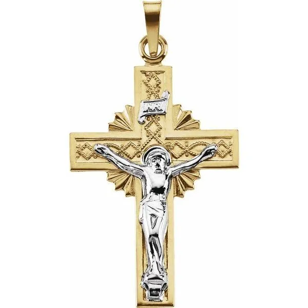 Crucifix Pendant James Wolf Jewelers Mason, OH