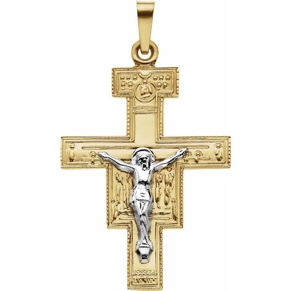 San Damiano Crucifix Pendant J. Meredith Jewelers Delafield, WI