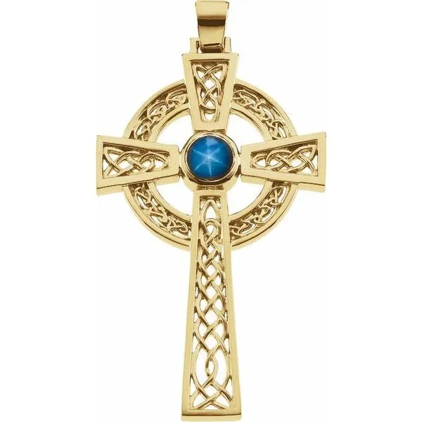 Celtic-Inspired Cross Pendant Hopman Jewelers Elkhart, IN