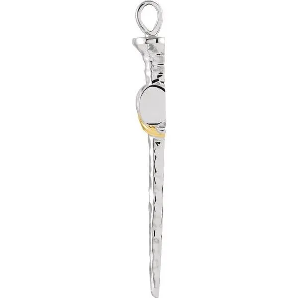 Nail Cross Pendant Image 2 Linwood Custom Jewelers Linwood, NJ