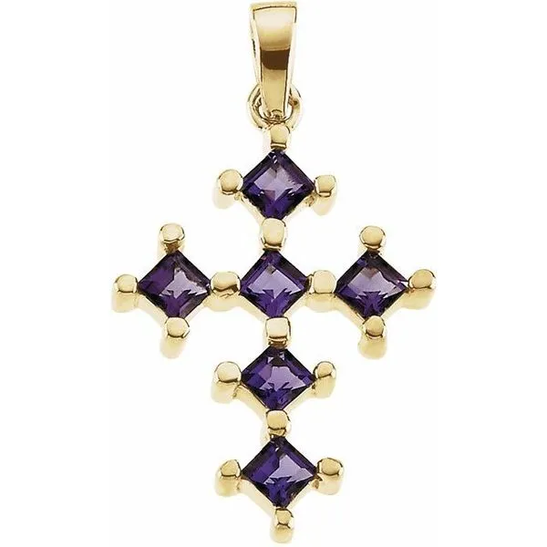 Accented Cross Pendant Cherry Street Jewelers Tulsa, OK