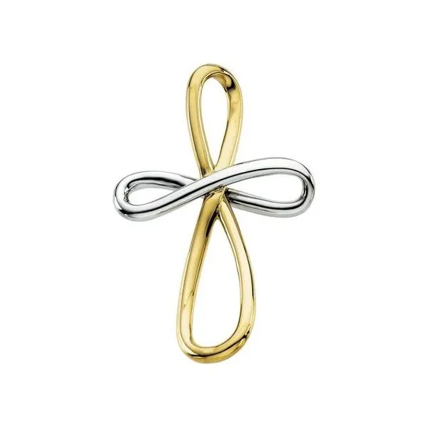 Infinity-Inspired Cross Pendant Hopman Jewelers Elkhart, IN