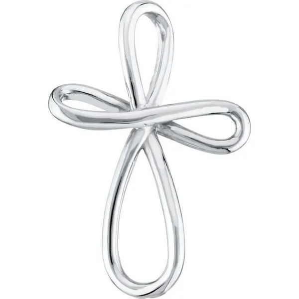 Infinity-Inspired Cross Pendant Segner's Jewelers Fredericksburg, TX