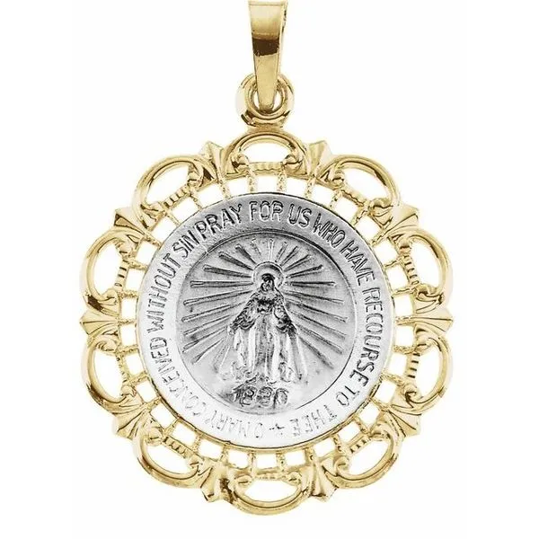 Miraculous Medal Hopman Jewelers Elkhart, IN