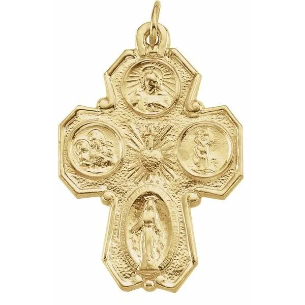 Four-Way Cross Medal Arnold's Jewelry and Gifts Logansport, IN
