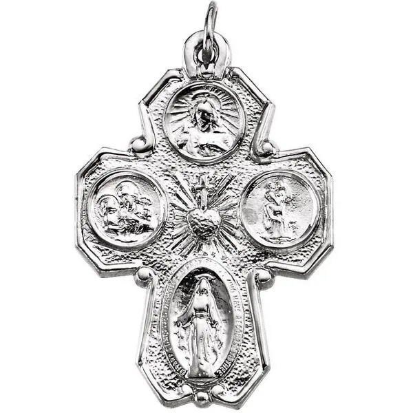 Four-Way Cross Medal Scirto's Jewelry Lockport, NY