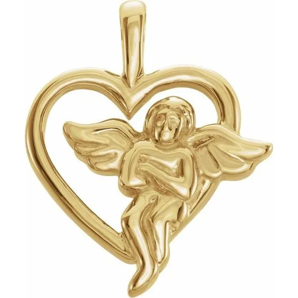 Angel Heart Pendant Hopman Jewelers Elkhart, IN