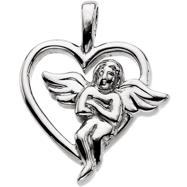 Angel Heart Pendant Hopman Jewelers Elkhart, IN