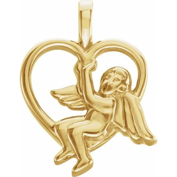 Angel Heart Pendant Hopman Jewelers Elkhart, IN
