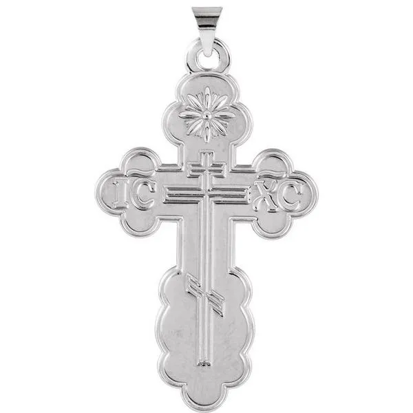 St. Olga Orthodox Cross Pendant James & Williams Jewelers Berwyn, IL