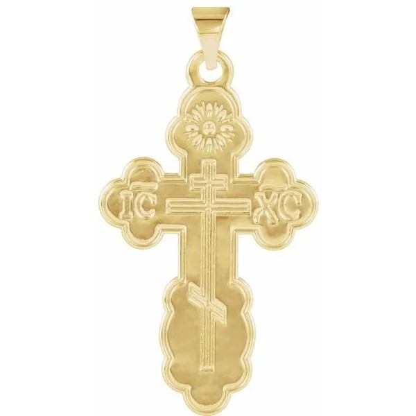 St. Olga Orthodox Cross Pendant Arlene's Fine Jewelry Vidalia, GA