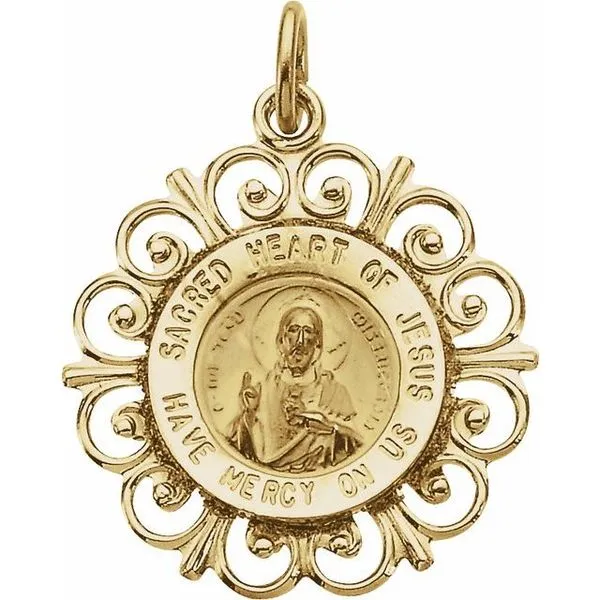 Sacred Heart of Jesus Medal G.G. Gems, Inc. Scottsdale, AZ
