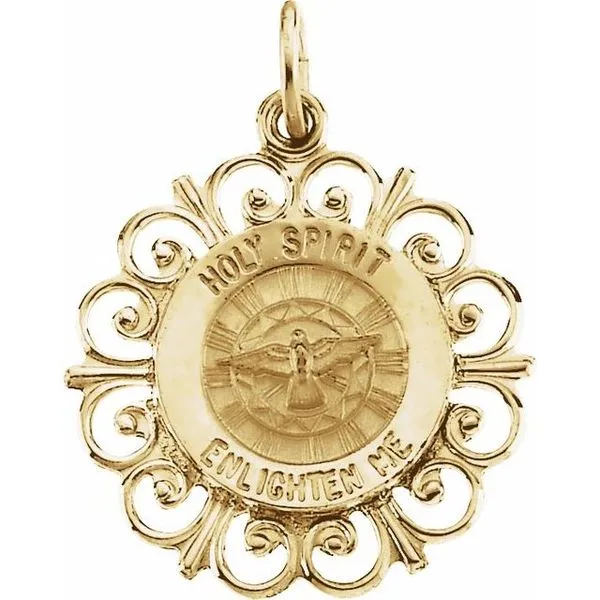 Holy Spirit Medal Hopman Jewelers Elkhart, IN
