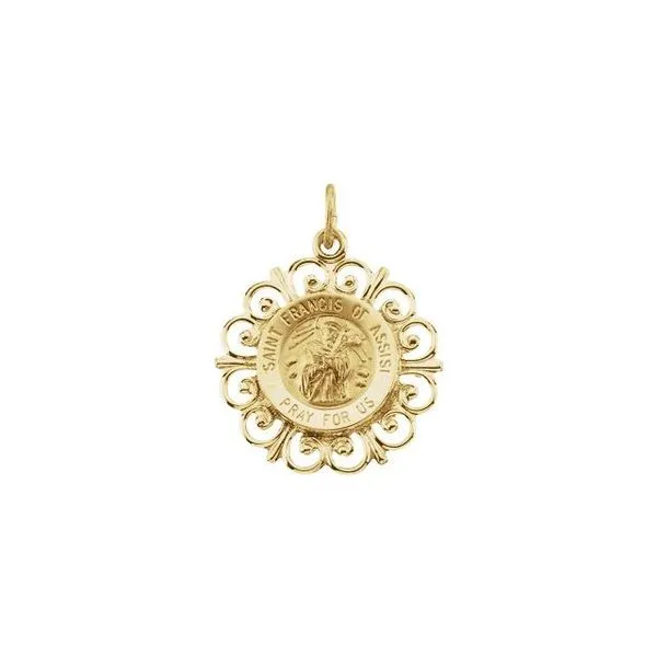 St. Francis of Assisi Medal Long Jewelers Chesapeake, VA