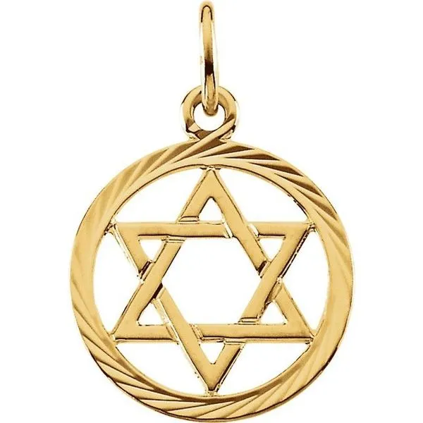Star of David Pendant Hopman Jewelers Elkhart, IN