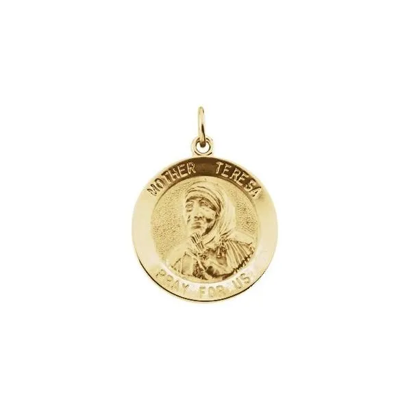 Mother Teresa Medal Pendant Hopman Jewelers Elkhart, IN