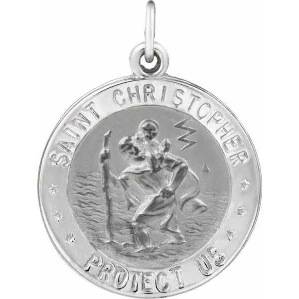 St. Christopher U.S. Navy Medal Pendant Arnold's Jewelry and Gifts Logansport, IN