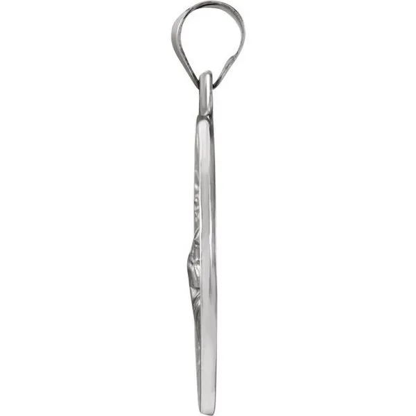 Hollow St. Jude Medal Image 2 Hopman Jewelers Elkhart, IN