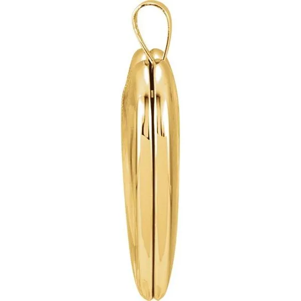 Heart Locket with Cross Image 2 G.G. Gems, Inc. Scottsdale, AZ