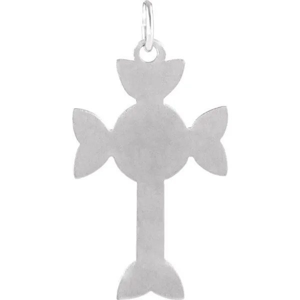 Celtic-Inspired Cross Pendant Image 3 Arnold's Jewelry and Gifts Logansport, IN
