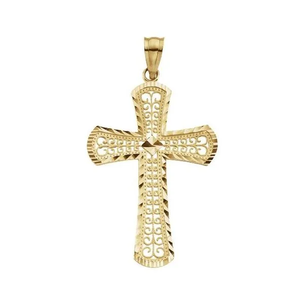 Fancy Cross Pendant J. Meredith Jewelers Delafield, WI
