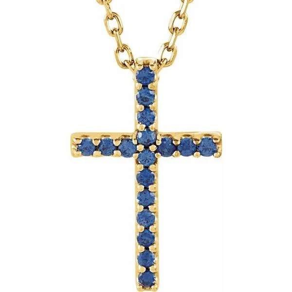 Petite Cross Necklace James & Williams Jewelers Berwyn, IL