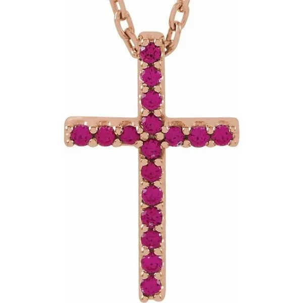 Petite Cross Necklace Jewelry Design Studio Jensen Beach, FL