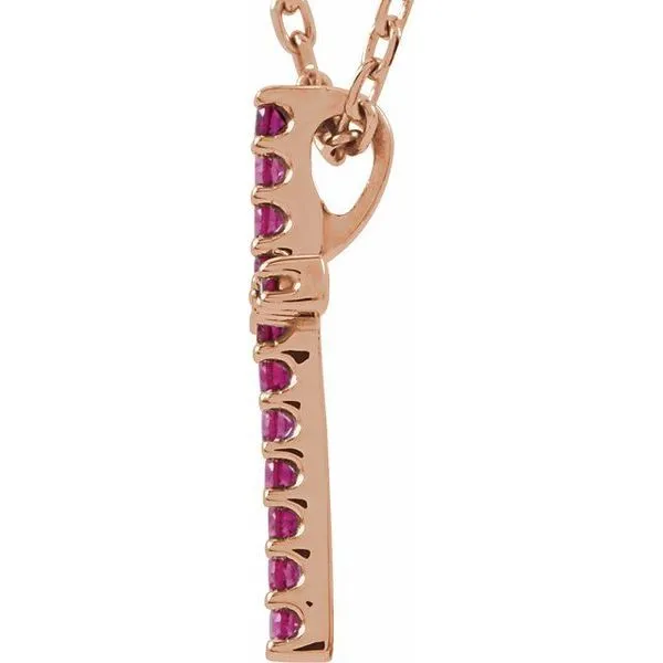 Petite Cross Necklace Image 2 Jewelry Design Studio Jensen Beach, FL