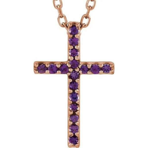 Petite Cross Necklace Hopman Jewelers Elkhart, IN