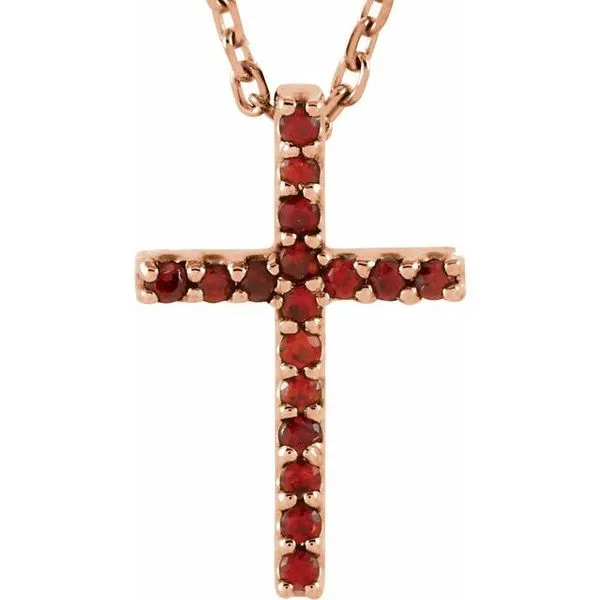 Petite Cross Necklace J. Meredith Jewelers Delafield, WI